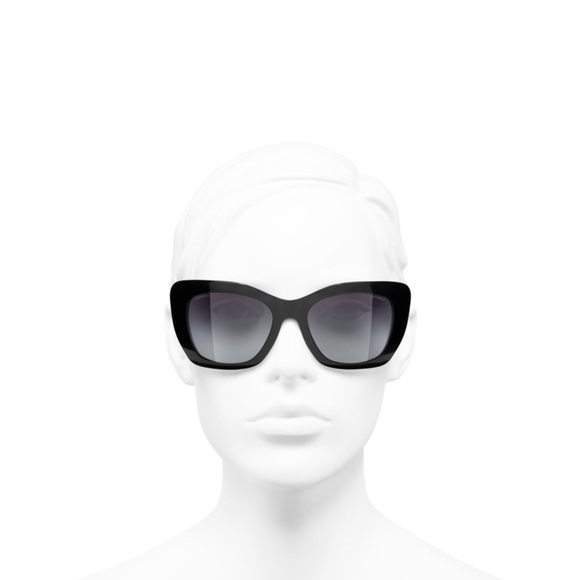 Chanel Cat Eye Sunglasses - SOLD OUT 2021 RUNWAY - Picture 5 of 15